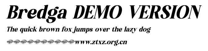 Bredga DEMO VERSION.ttf