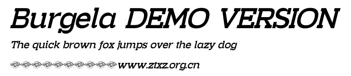 Burgela DEMO VERSION.ttf