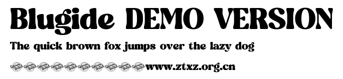 Blugide DEMO VERSION.ttf