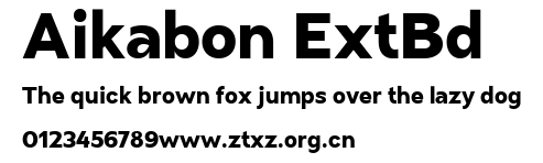 Aikabon ExtBd.ttf