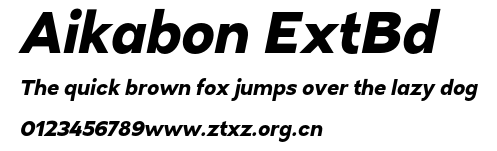 Aikabon ExtBd.otf