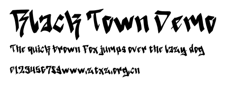 Black Town Demo.otf
