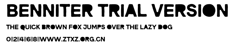 Benniter Trial Version.otf