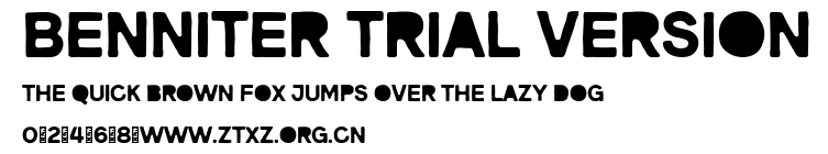 Benniter Trial Version.ttf