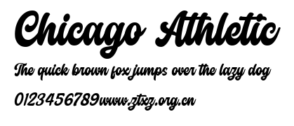 Chicago Athletic.ttf