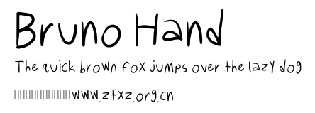Bruno Hand.otf