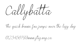 Callybatta.ttf