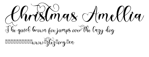 Christmas Amellia.ttf