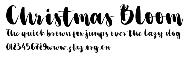 Christmas Bloom.otf