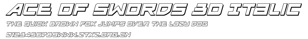 Ace of Swords 3D Italic.ttf