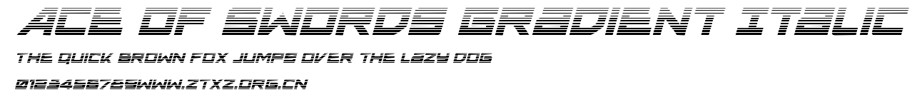 Ace of Swords Gradient Italic.ttf