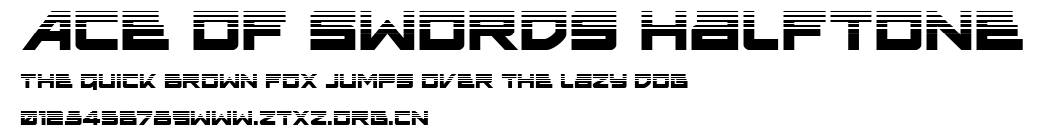 Ace of Swords Halftone.ttf