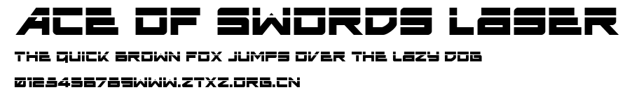 Ace of Swords Laser.ttf