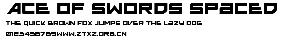 Ace of Swords Spaced.ttf