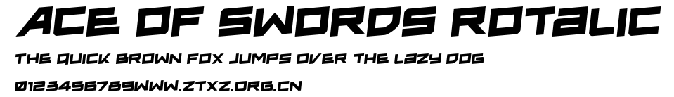 Ace of Swords Rotalic.ttf