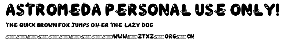 Astromeda PERSONAL USE ONLY!.ttf