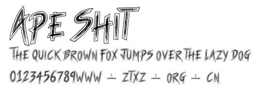Ape Shit.ttf