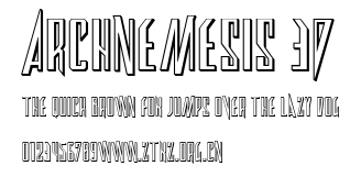 Archnemesis 3D.ttf