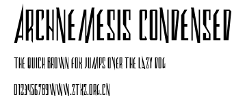 Archnemesis Condensed.ttf