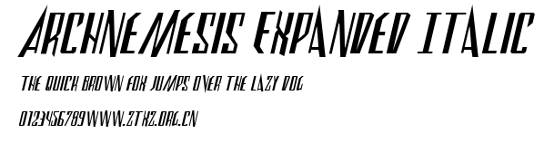 Archnemesis Expanded Italic.ttf