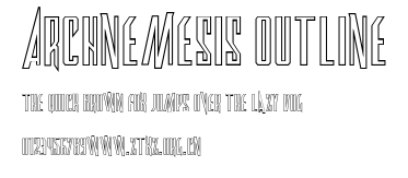 Archnemesis Outline.ttf