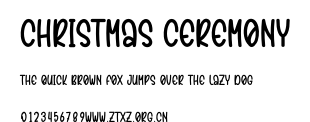 Christmas Ceremony.otf