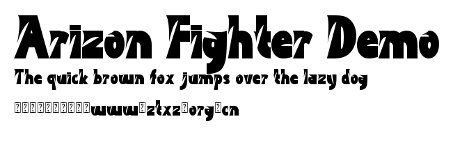 Arizon Fighter Demo.ttf