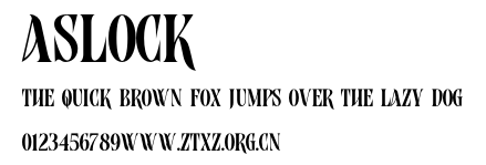 Aslock.otf
