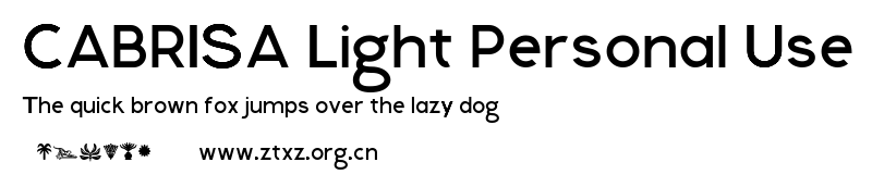 CABRISA Light Personal Use.otf