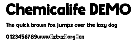 Chemicalife DEMO.otf