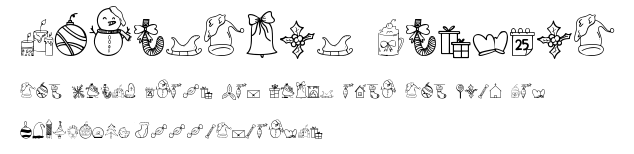 Christmas Dingbat.ttf