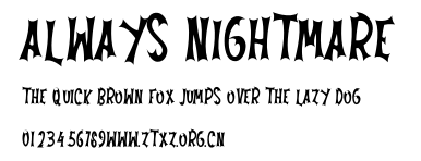 Always Nightmare.otf