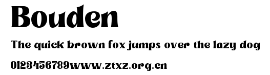Bouden.ttf