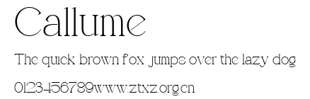 Callume.ttf