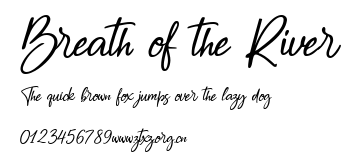 Breath of the River.ttf