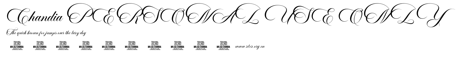 Chandia PERSONAL USE ONLY.otf