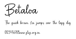Betaloa.otf