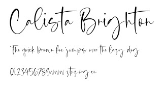 Calista Brighton.otf