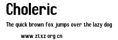 Choleric.ttf