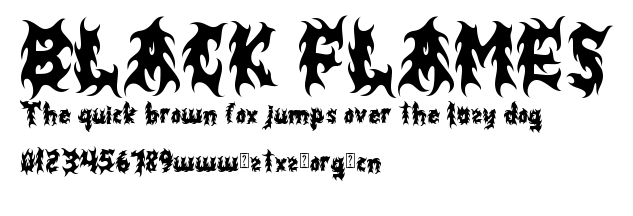 BLACK FLAMES.ttf