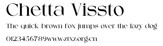 Chetta Vissto.otf