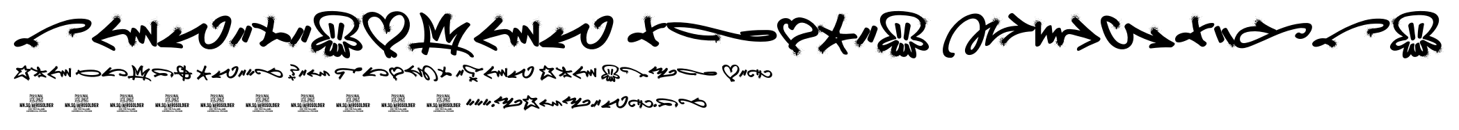 Aerosoldier Symbol PERSONAL.otf