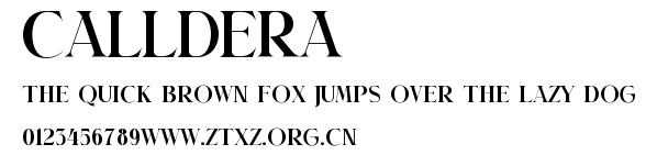 Calldera.ttf