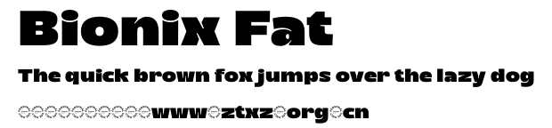 Bionix Fat.otf