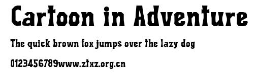 Cartoon in Adventure.ttf