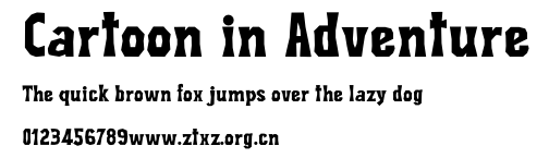 Cartoon in Adventure.otf