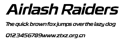 Airlash Raiders.ttf