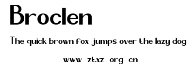 Broclen.ttf