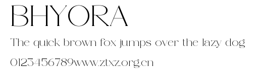 BHYORA.ttf