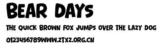 Bear Days.ttf